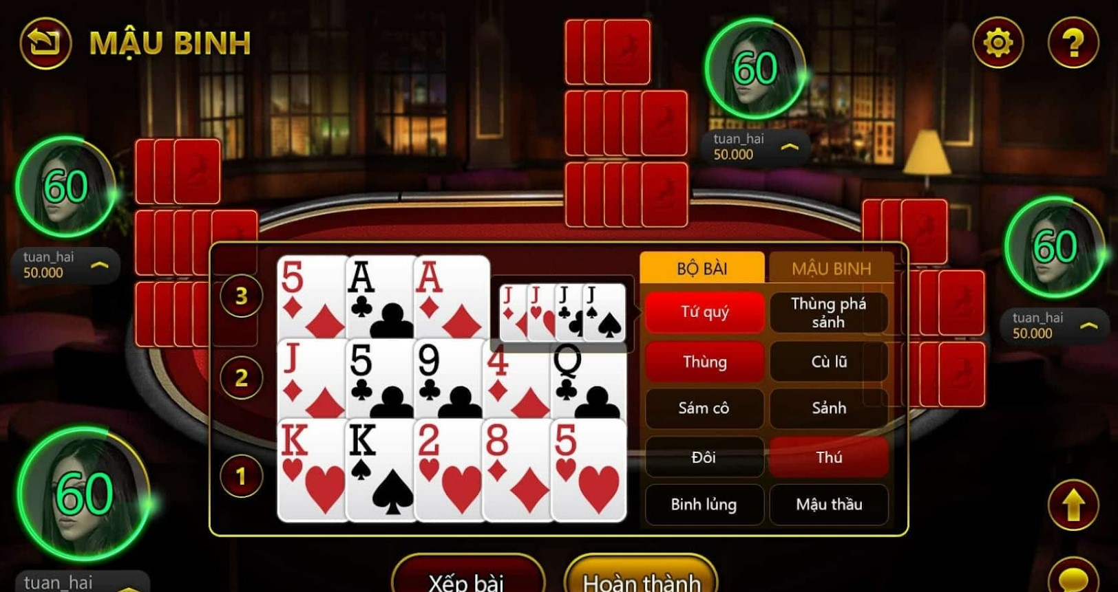 Những kinh nghiệm chơi game Mậu Binh online Soc88 ăn chắc thắng